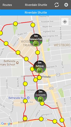 Riverdale Park Station Shuttle Screen 2