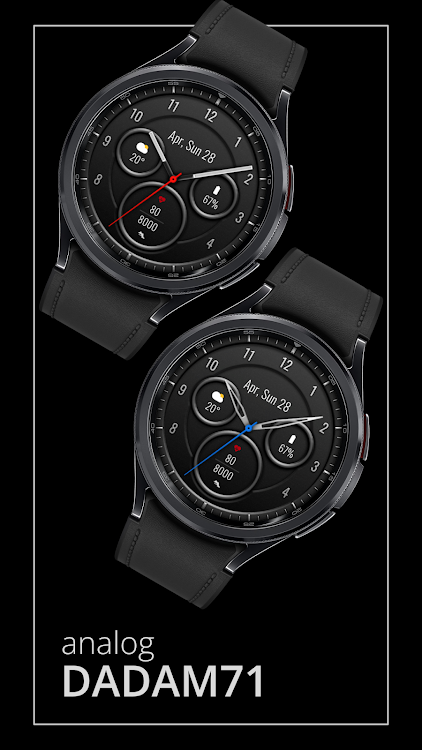 DADAM71 Analog Watch Face - New - (Android)