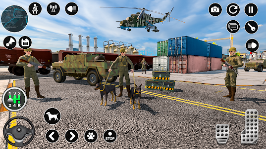 Army Vehicle Car Transport Sim