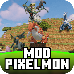 Mod Pixelmon for Minecraft Mod apk versão mais recente download gratuito