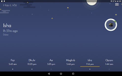 iPray: Gebetszeiten & Qibla Screenshot