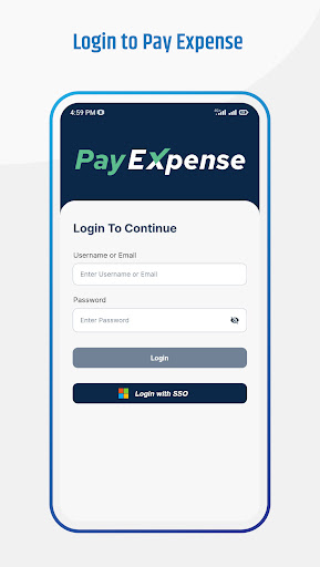 Android application PayExpense ABHFL screenshort