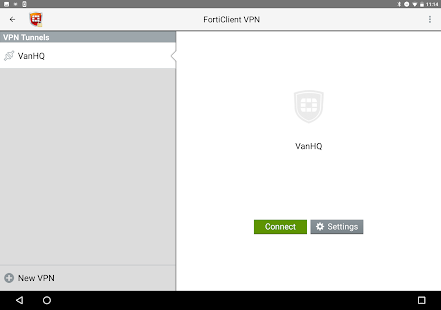 FortiClient VPN Screenshot