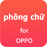 Cute Vietnamese font for OPPO icon