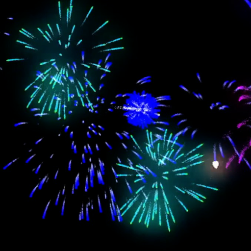 3d Fireworks logo