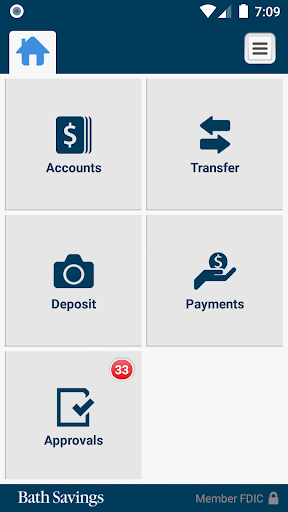 Bath Savings Business Banking Screen 3