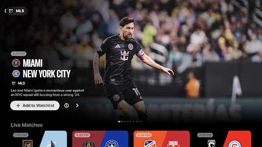 Screenshot of Apple TV