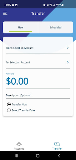 Android application RSCFCU screenshort