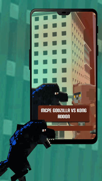 Captura de Pantalla 2 MCPE Godzilla vs Kong Addon android