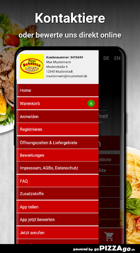 Pizza Deliciosa München Screen 3