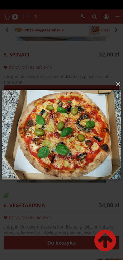 Android application Pizza Maranello Zielona Góra screenshort