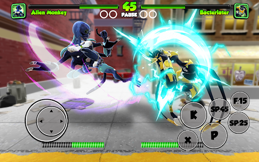 Alien Heroes Ultimate Fight Force Battle Evolution 1 screenshots 4