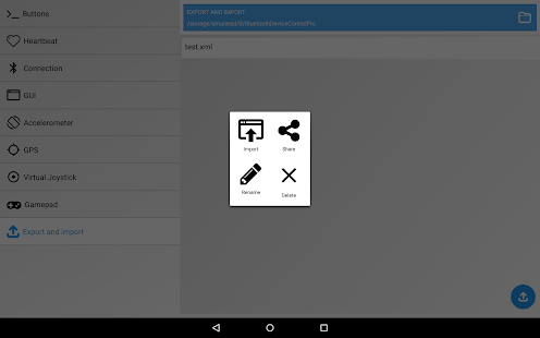 Bluetooth Device Control Pro Captura de pantalla