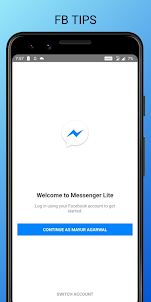 FB Lite Tips Messenger