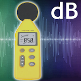 Sound meter | Noise detector | Decibel detection icon