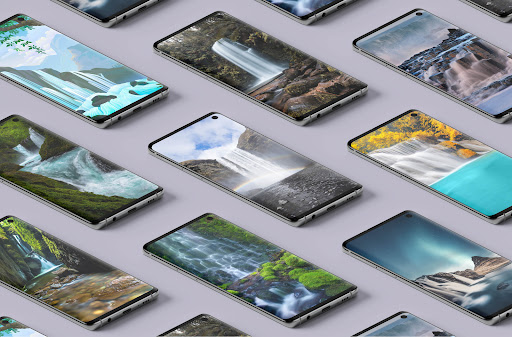 Waterfall nature wallpaper