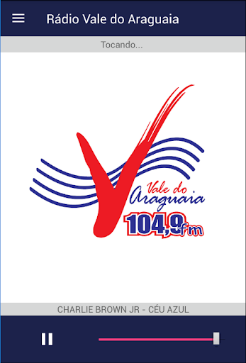 Android application Rádio Vale do Araguaia screenshort