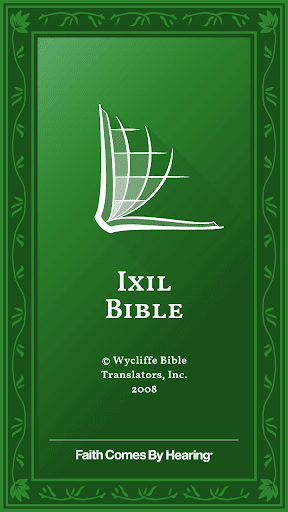 Android application Ixil, Nebaj Bible screenshort