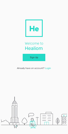 Android application Healiom screenshort