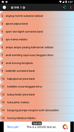 Lagu Daerah Offline Dan Lirik