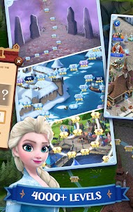 Disney Frozen Free Fall Games MOD APK (Unlimited Snowballs, Move) 3