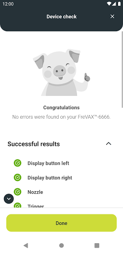 FreVAX™ App Screen 3