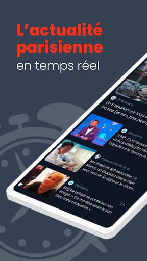 Android application Paris Live screenshort