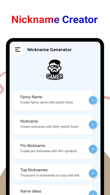 Pro Nickname Generator - 1.1.0 - (Android)