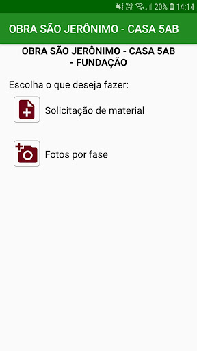 ObrasMobile Screen 2