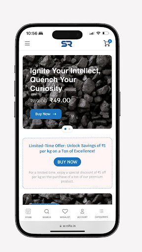 Android application Vastav Impex screenshort