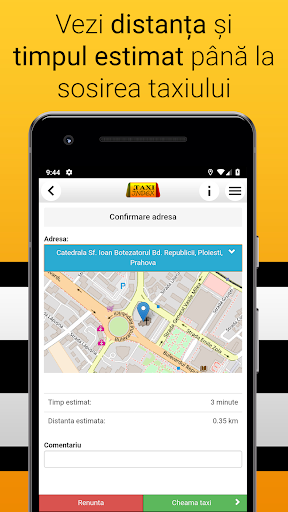 Index Taxi Client Screen 2