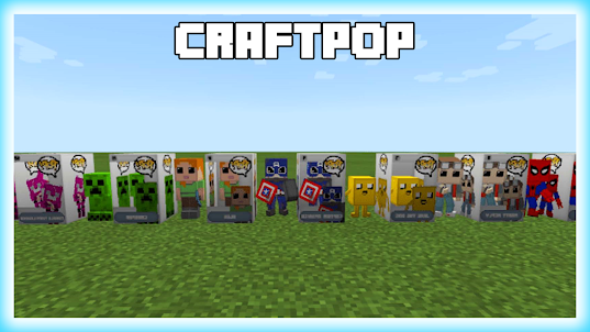 Craft Pop Mod for Minecraft