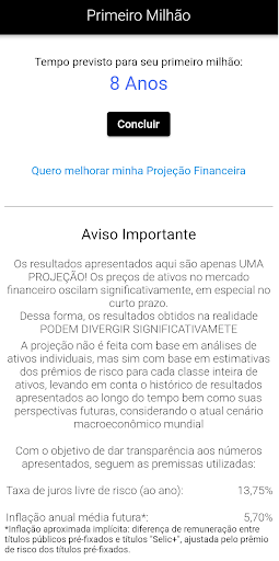 Android application Visão Total screenshort