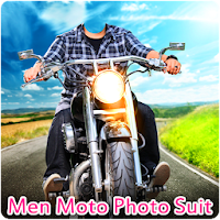 Men Moto Photo Suit