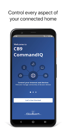 Android application CB9 CommandIQ screenshort