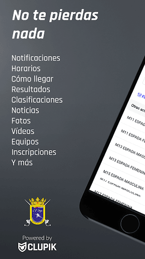 Club de Esgrima EL DUQUE Screen 2