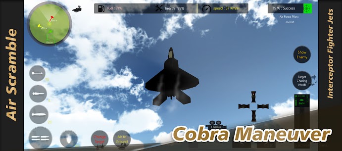 Air Scramble Interceptor Fighter Jets v1.9.0.10 Mod Apk (Unlimited Gold/Cash) Free For Android 3