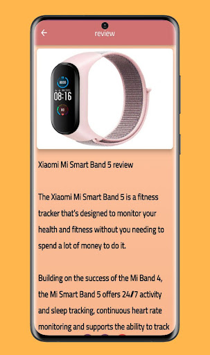 Xiaomi Mi Smart Band 5 guide Screen 2