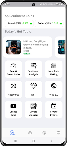 Android application Crypto Talkies screenshort