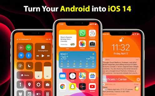 Launcher iOS 14 Screenshot