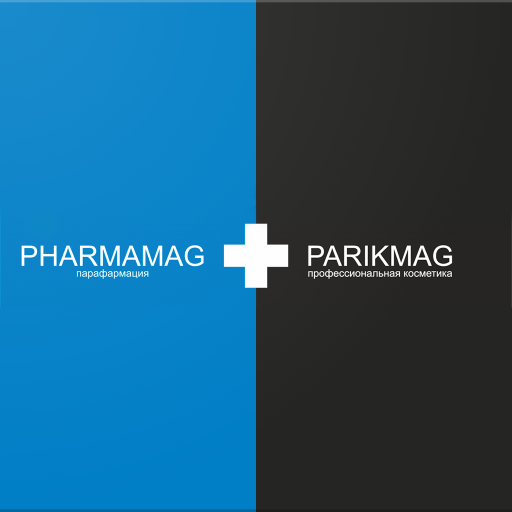 Parikmag Pharmamag logo