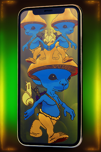 Android application Smurf cat meme wallpaper piano screenshort