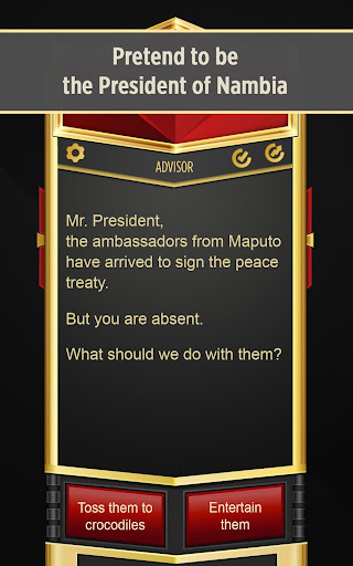 Mr. President Text Adventure