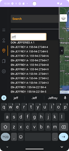 Well Finder - CyberOil Screen 3