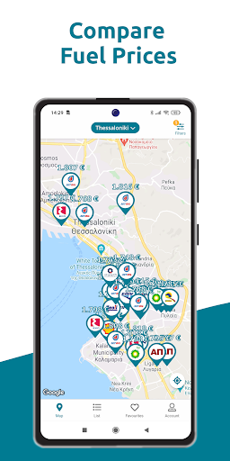 Android application FuelDaddy - Find Fuel screenshort