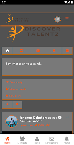 Discovertalentz Screen 2