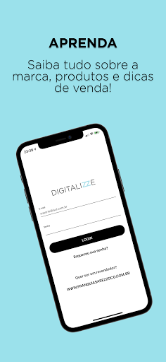 Android application Digitalizze screenshort