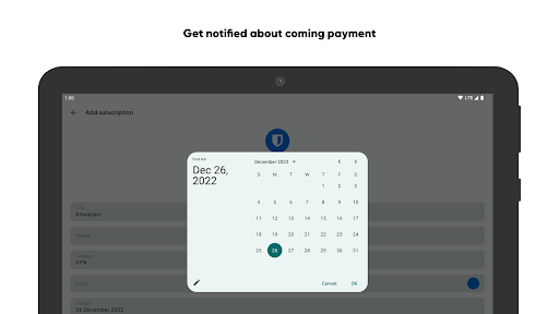 Screenshot of Tilla Premium