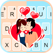 Lover Kiss Keyboard Theme