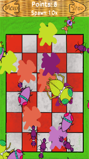 Android application Monster Bug Squish: Smash Bugs screenshort